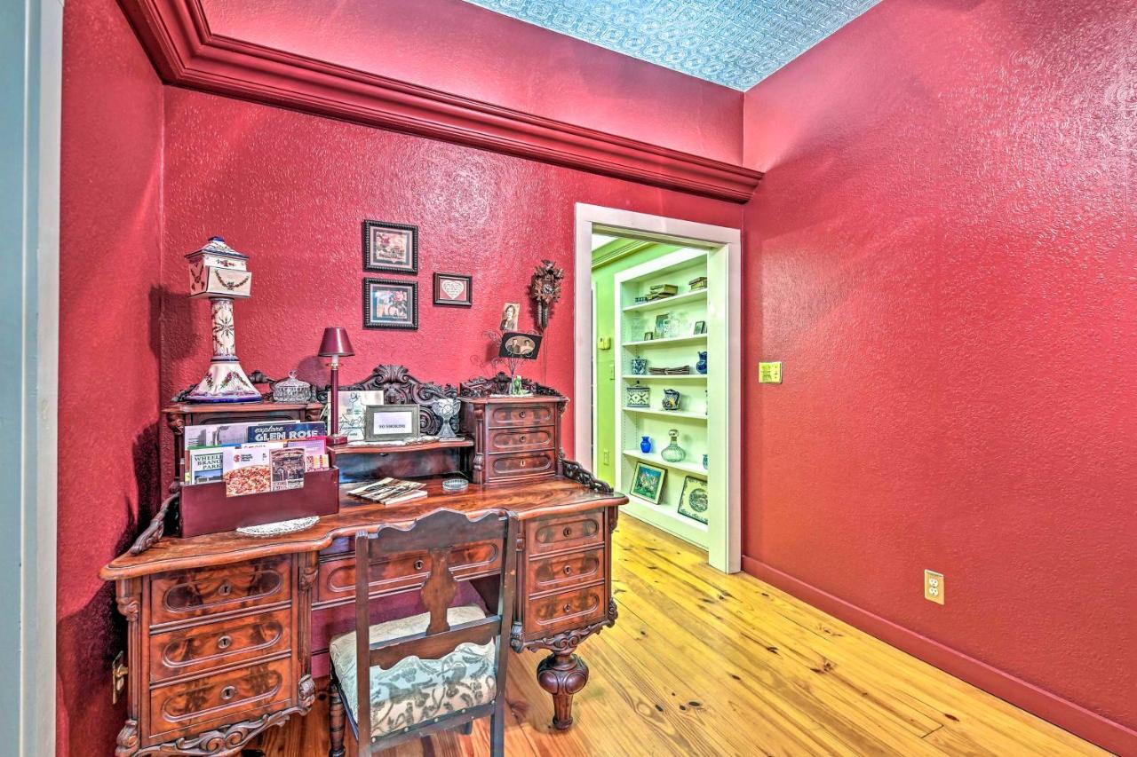 The Lilly House Historic Glen Rose Home With Porch! Exteriör bild